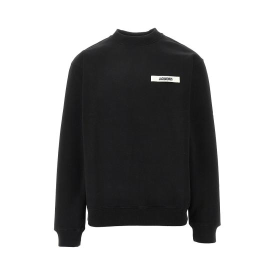 26FW 자크뮈스 그로그랭 스웨트 셔츠 SSM00206AJ00126 Black