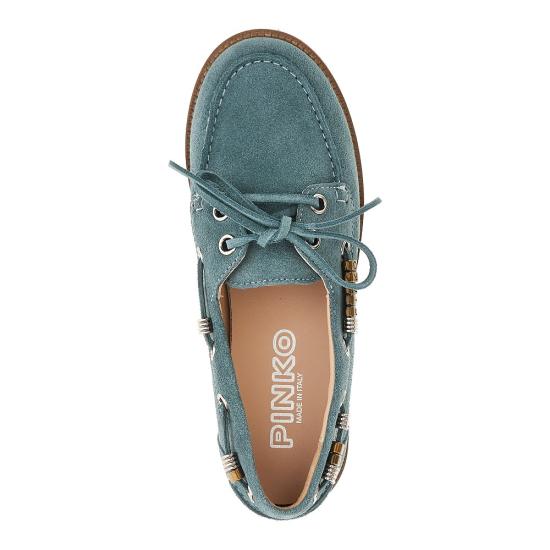 26SS 핑코 로퍼 SD0539P002 Blue - PINKO