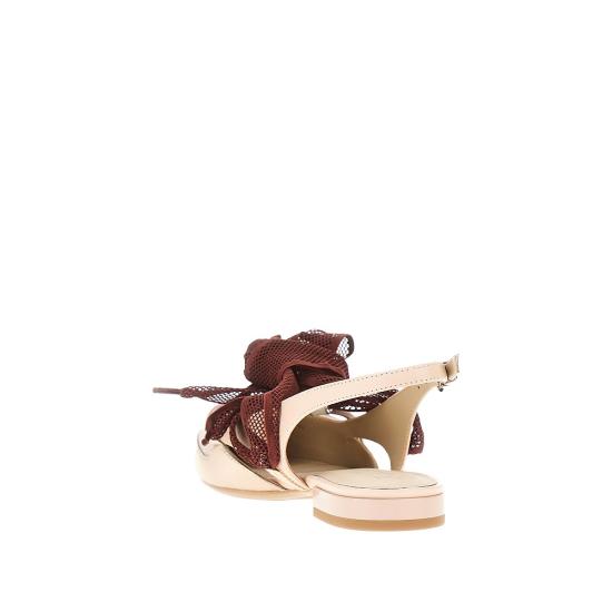 26SS 핑코 플랫 슈즈 SD0547P003 Pink - PINKO