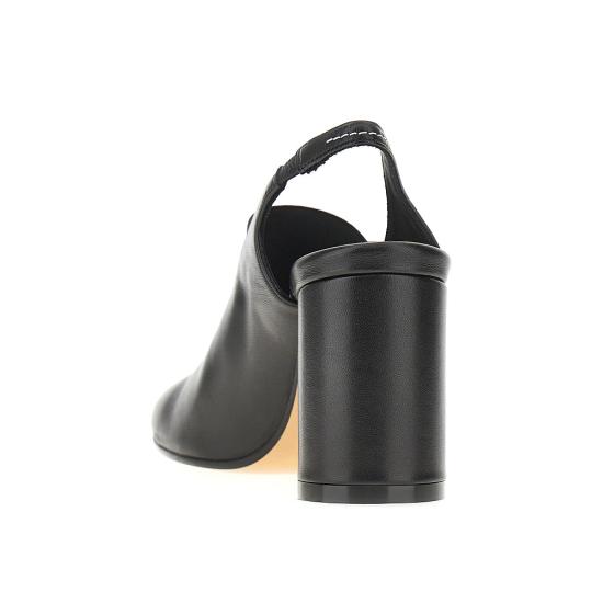 26SS MM6 메종마르지엘라 아나토믹 뉴메릭 슬링백 S59WP0213P3628 Black - MM6 MAISON MARGIELA