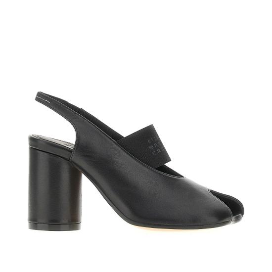 26SS MM6 메종마르지엘라 아나토믹 뉴메릭 슬링백 S59WP0213P3628 Black
