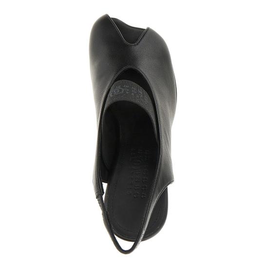 26SS MM6 메종마르지엘라 아나토믹 뉴메릭 슬링백 S59WP0213P3628 Black - MM6 MAISON MARGIELA
