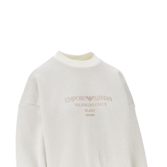 26SS 엠포리오 아르마니 긴팔 티셔츠 EW003508AF21219 Silver - EMPORIO ARMANI