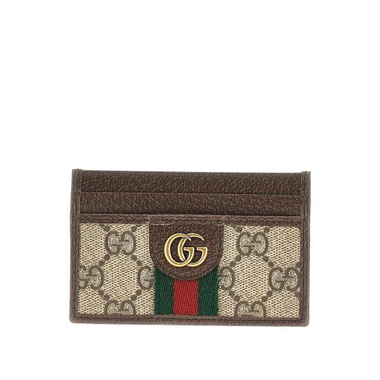 26FW 구찌 오피디아 카드 케이스 834795FAEOI Brown