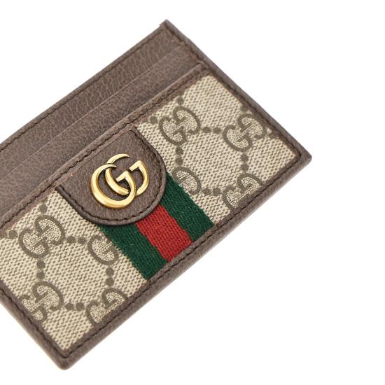 26FW 구찌 오피디아 카드 케이스 834795FAEOI Brown - GUCCI