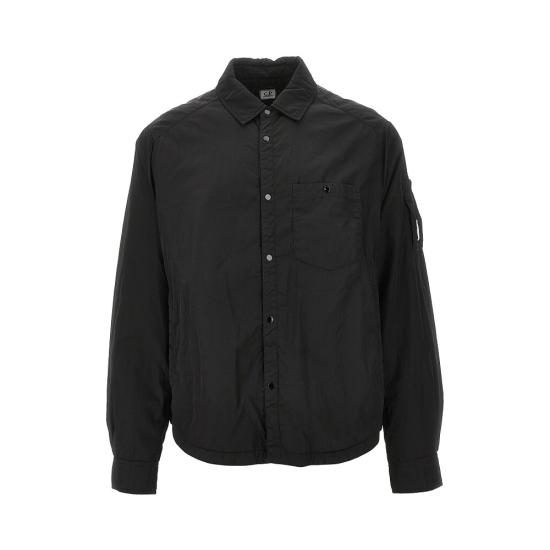 26SS 씨피 컴퍼니 크롬-R 패딩 렌즈 오버셔츠 20CMOS056A005904G Black