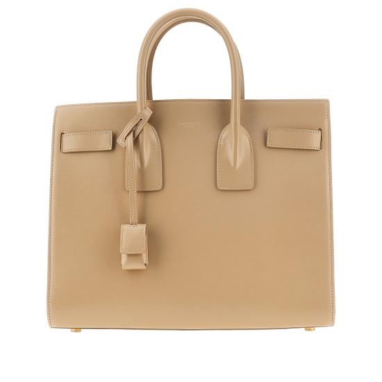 26SS 생로랑 스무스 레더 클래식 삭 드 주르 스몰 37829902G9W Beige