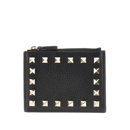 26SS 발렌티노 가라바니 가죽소품 8W2P0AI8VSH Black