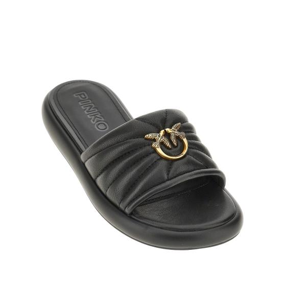 26SS 핑코 뮬/슬리퍼 SD0525P003 Black - PINKO