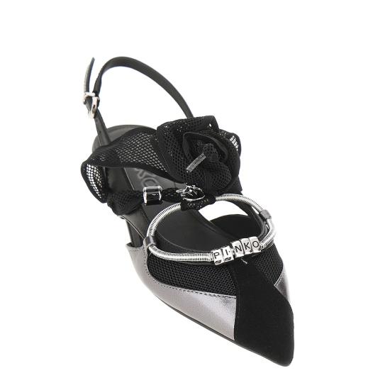 26SS 핑코 플랫 슈즈 SD0547P003 Black - PINKO
