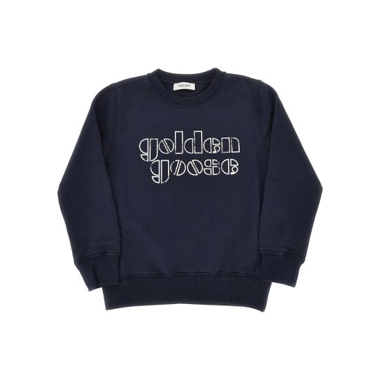 26SS [키즈] 골든구스 티셔츠 GKP02214P002440 Blue