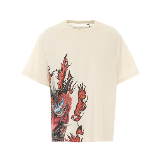 26FW 와이쓰리 반팔 티셔츠 KU2200 WHITE