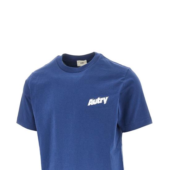 26SS 오트리 반팔 티셔츠 TSPM045R Blue - AUTRY