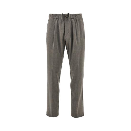 26SS 에르노 바이 스트레치 울 팬츠 PT000180U33488 Grey