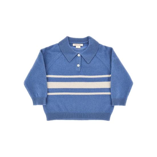 26SS [키즈] 콩제 슬래드 폴로 셔츠 KS104662 Blue
