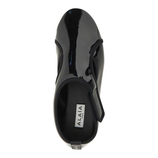 26SS 알라이아 플랫 슈즈 AA3A065A034 Black - ALAIA