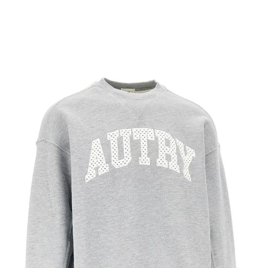 26SS 오트리 긴팔 티셔츠 SWPX036D Grey - AUTRY