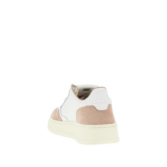 26SS 오트리 메달리스트 로우 레더 스니커즈 AULWFT04 White - AUTRY