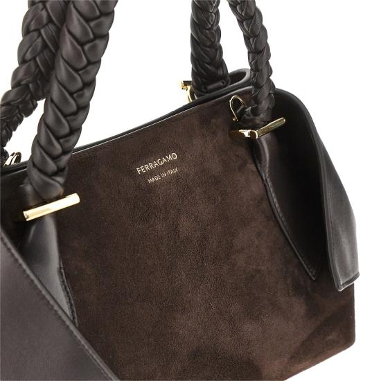 26SS 살바토레 페라가모 토트백 789526 Brown - SALVATORE FERRAGAMO