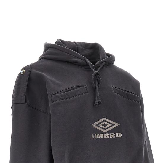 26SS 엄브로 후드 티셔츠 UBMW0521FA339 Black - UMBRO