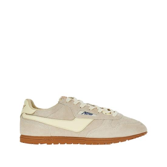 26SS 오트리 윈드스핀 스웨이드 레더 스니커즈 WSLMUB01 Beige
