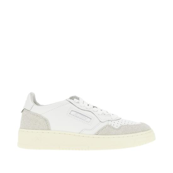 26SS 오트리 메달리스트 로우 레더 스니커즈 AULWPK01 White