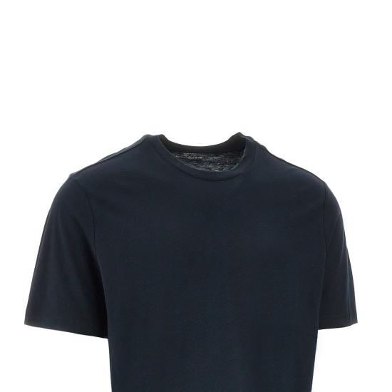 26SS 마제스틱필라쳐 탑 S26M296 HTS022M296 Blue - MAJESTIC FILATURES