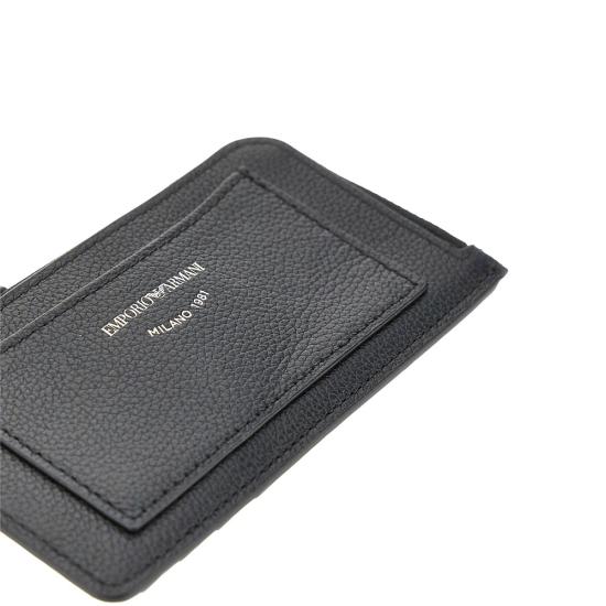 26FW 엠포리오 아르마니 지갑 EW000367AF19568 Black - EMPORIO ARMANI
