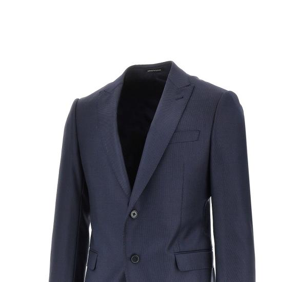 26SS 엠포리오 아르마니 수트 세트 EM000558TE20504 Blue - EMPORIO ARMANI