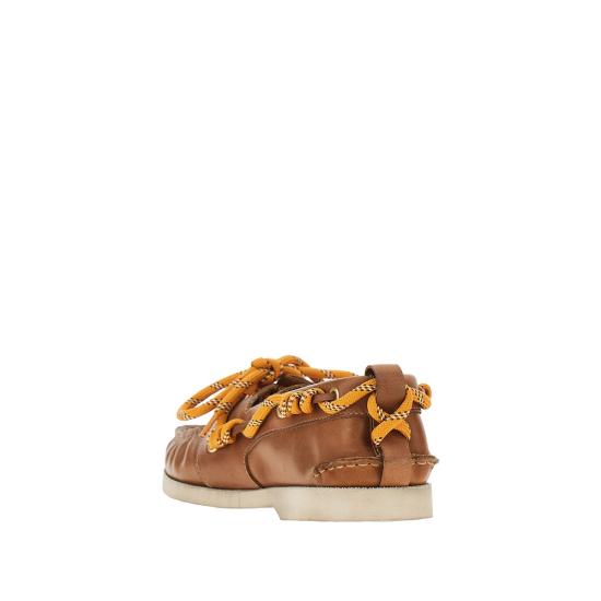 26SS 골든구스 레더 크루즈 로퍼 GMF00883F008317 Beige - GOLDEN GOOSE