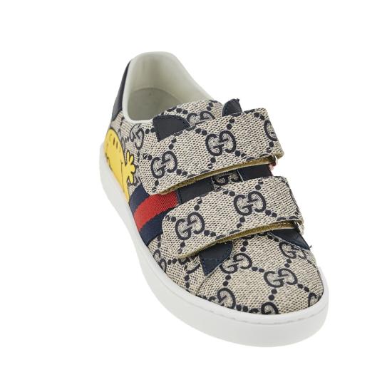 26SS [키즈] 구찌 슈즈 463090FAFU1 Blue - GUCCI