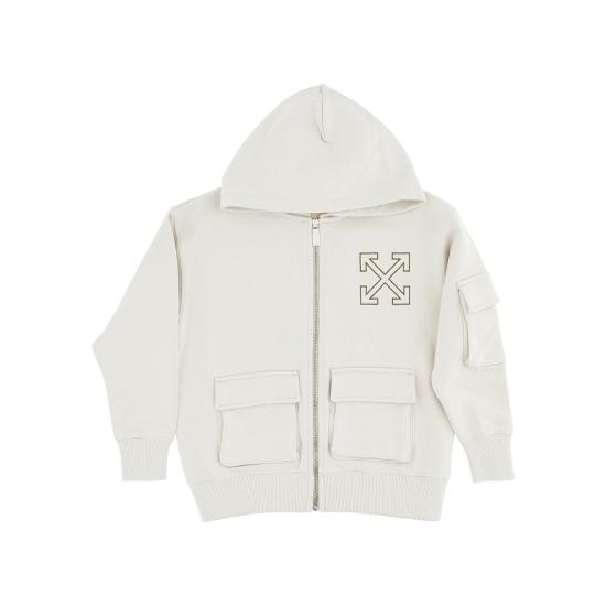 26SS [키즈] 오프화이트 티셔츠 44BBE005S26F001 White - OFF WHITE