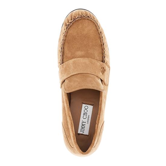 26SS 지미추 로퍼 ELLIS LOAFERSUE Brown - JIMMY CHOO