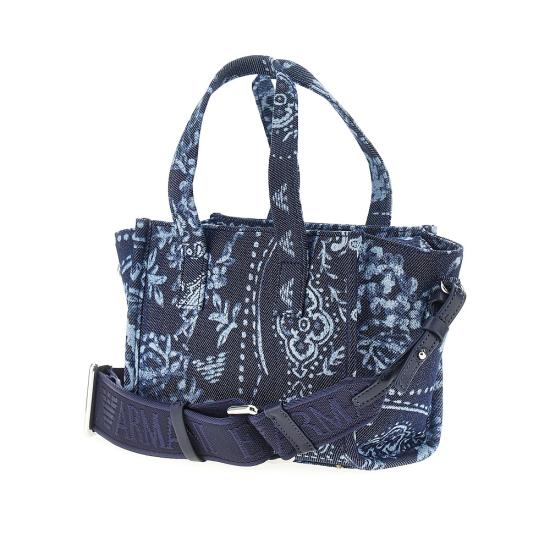 26SS 엠포리오 아르마니 토트백 EW000371AF25821 Blue - EMPORIO ARMANI