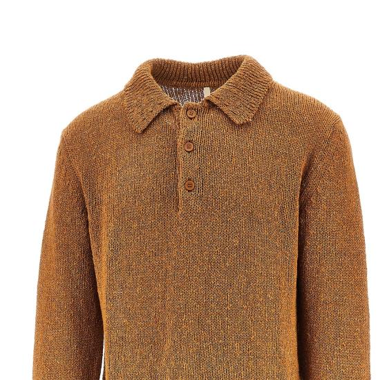 26SS 선플라워 릴랙스핏 반팔 폴로 티셔츠 3080 Brown - SUNFLOWER