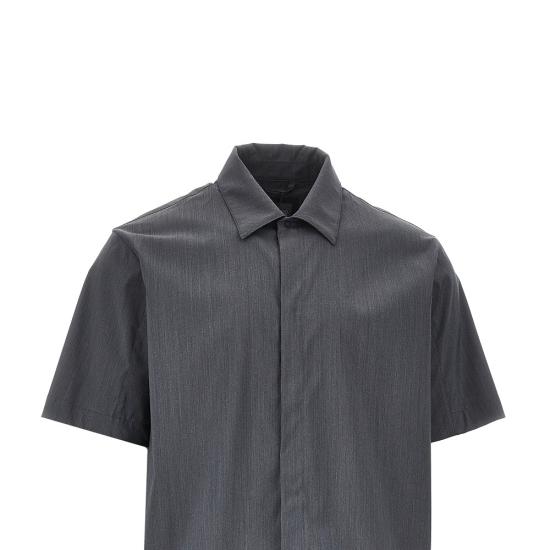 26SS 에르노 반팔 셔츠 CM00024U33484 Grey - HERNO