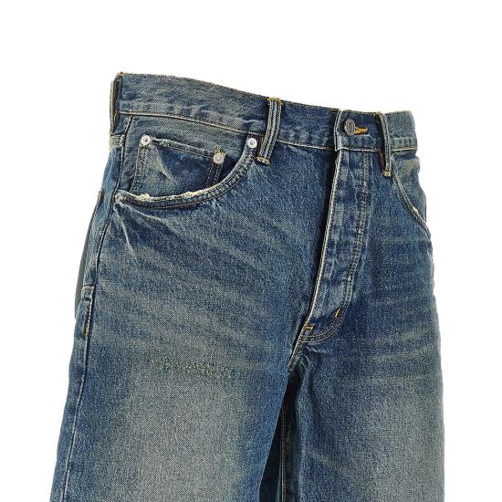 26SS 퍼플 브랜드 데님 숏팬츠 P059 VTST226 Blue - PURPLE BRAND