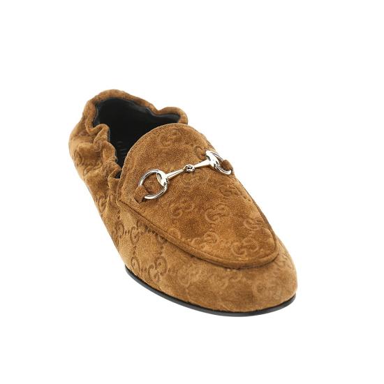 26SS 구찌 로퍼 854414AADWE Brown - GUCCI