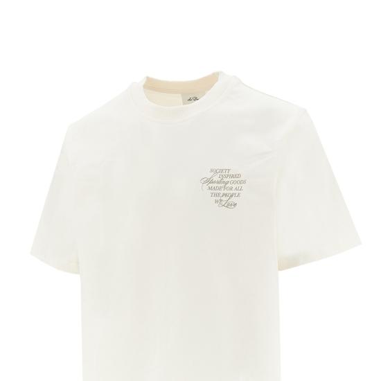 26SS 레듀 반팔 티셔츠 1001576 White - LES DEUX