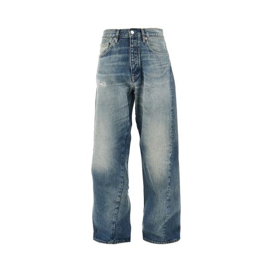 26SS 선플라워 클래식 5포켓 스트레이트 데늄 진 5158 Blue