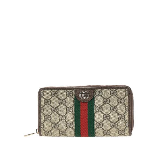 26FW 구찌 오피디아 집 어라운드 월렛 838484FAE0L Beige