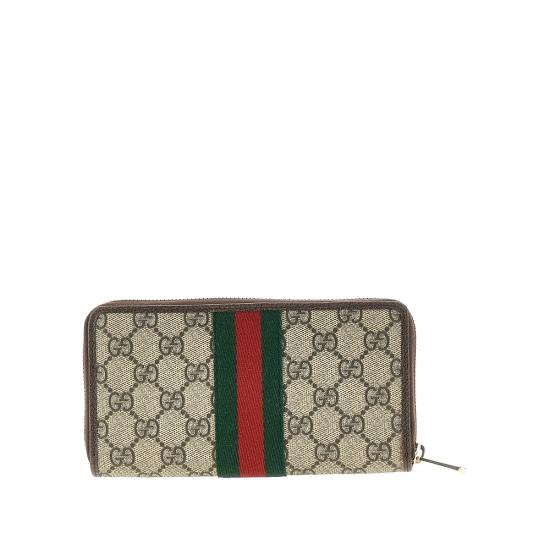 26FW 구찌 오피디아 집 어라운드 월렛 838484FAE0L Beige - GUCCI