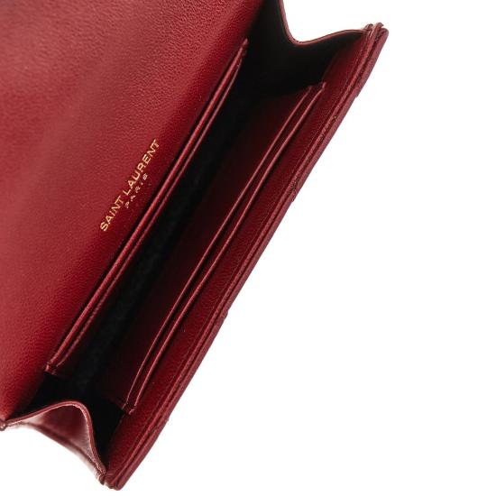 26SS 생로랑 가죽소품 863726AAEAX Red - SAINT LAURENT