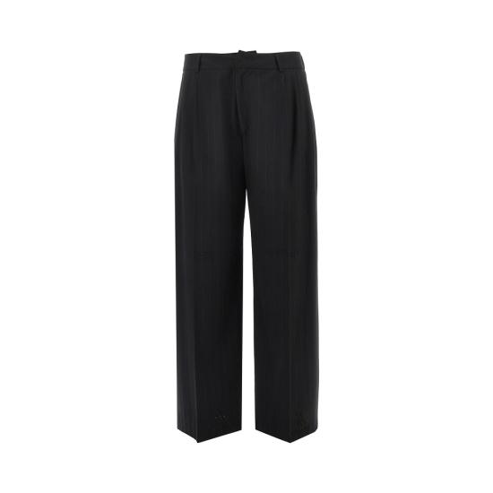 26SS 더스트로이 스트레이트 팬츠 S26INNO DESTDESTROYED Black