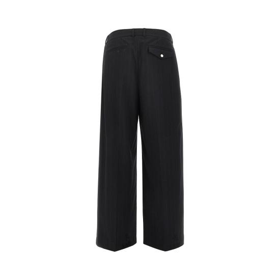 26SS 더스트로이 스트레이트 팬츠 S26INNO DESTDESTROYED Black - THESTROY