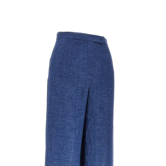 26SS 엠포리오 아르마니 팔라초 팬츠 EW003973TE10381 Blue - EMPORIO ARMANI