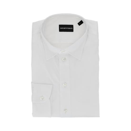26SS 엠포리오 아르마니 긴팔 셔츠 EM000099TE10156 White