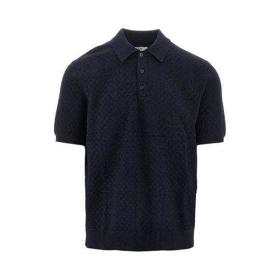 26SS 왁스 런던 폴로 티셔츠 NAPLESSSPOLO Blue