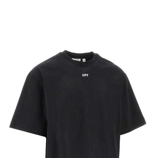 26SS 오프화이트 반팔 티셔츠 44MAA120S26J004 Black - OFF WHITE