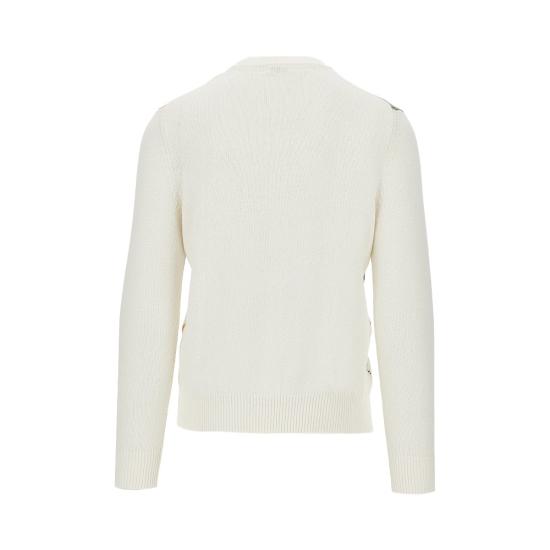 26SS 발렌타인 니트웨어 B2P0017C001 White - BALLANTYNE